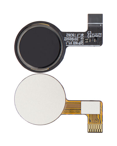 Lecteur d'empreintes digitales avec câble flexible pour Motorola Moto E6 Plus (XT2025 / 2019) (Graphite poli) – Image 2