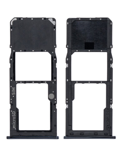 Tiroir pour carte SIM unique pour Samsung Galaxy A50S (A507 / 2019) (Noir Prism Crush) – Image 2