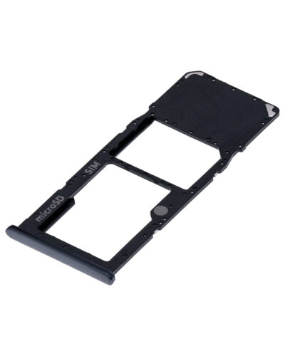Tiroir pour carte SIM unique pour Samsung Galaxy A50S (A507 / 2019) (Noir Prism Crush) – Image 4