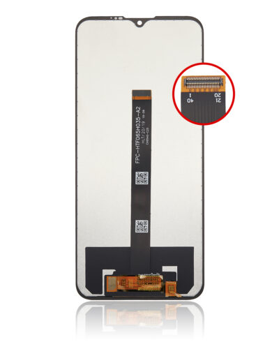 LCD Assembly Without Frame For Motorola One Fusion (XT2073 / 2020) (Refurbished) (Black) – Image 4