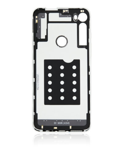 Back cover Glass For Motorola One Fusion Plus (XT2067 / 2020) (White) – Image 4