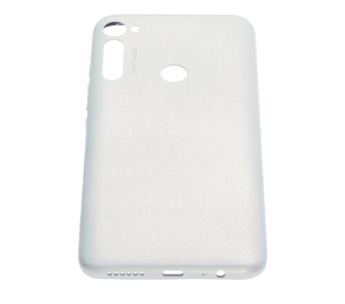 Back cover Glass For Motorola One Fusion Plus (XT2067 / 2020) (White) – Image 8