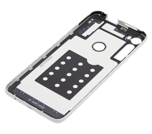 Back cover Glass For Motorola One Fusion Plus (XT2067 / 2020) (White) – Image 5