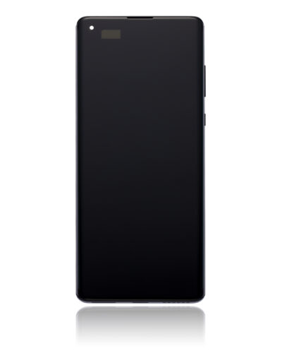 OLED Assembly With Frame For Motorola Moto Edge Plus (XT2061 / 2020) (Refurbished) (Black) – Image 4
