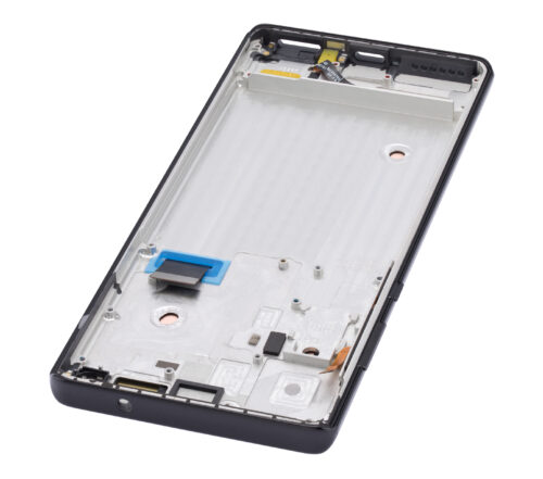 OLED Assembly With Frame For Motorola Moto Edge Plus (XT2061 / 2020) (Refurbished) (Black) – Image 7