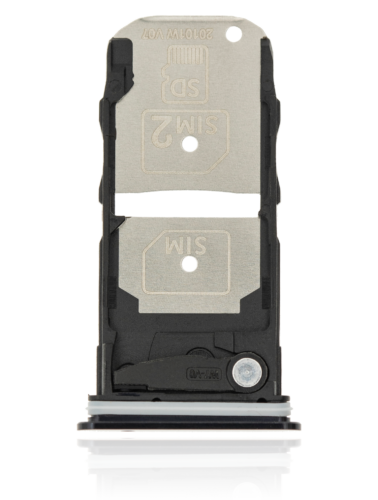 Dual Sim Card Tray For Motorola Edge 5G (XT2063 / 2020) (Baltic Gray) – Image 2