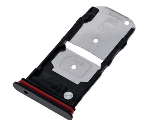 Tiroir pour carte SIM unique pour Motorola Edge 5G (XT2063 / 2020) (Gris tonnerre) – Image 4
