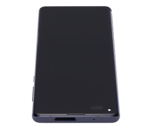 Bloc écran OLED avec cadre pour Motorola Edge 5G (XT2063 / 2020) (reconditionné) (Solar Black) – Image 6