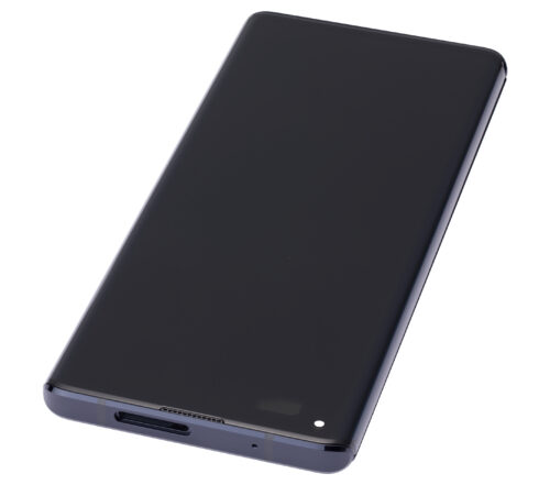 Bloc écran OLED avec cadre pour Motorola Edge 5G (XT2063 / 2020) (reconditionné) (Solar Black) – Image 7