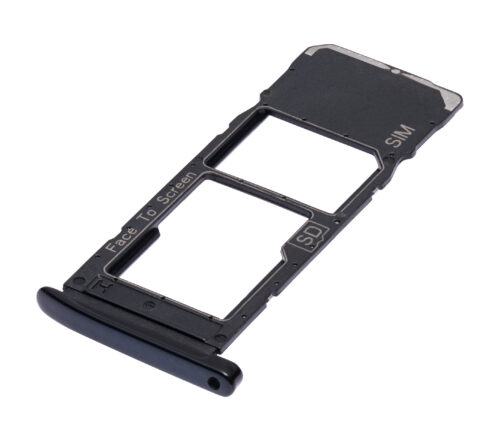 Single Sim Card Tray For Motorola Moto G7 (XT1962 / 2019) / Moto G7 Plus (XT1965-2 / 2019) (Deep Indigo / Blue) – Image 4