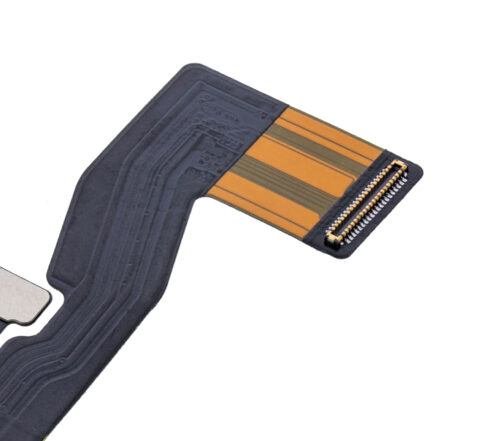 Charging Port Flex Cable For iPhone 12 Pro (Aftermarket Plus) (Gold) – Image 7
