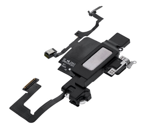 Earpiece Speaker With Proximity Sensor Cable For iPhone 12 Mini (Warning: Soldering Required For Face ID Functionality) (Premium) – Image 4