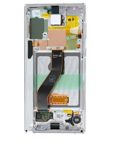 OLED Assembly With Frame For Samsung Galaxy Note 10 (Service Pack) (Aura White) – Image 5