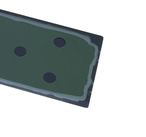 Coque arrière en verre avec objectif pour Samsung Galaxy Note 10 (sans logo) (Adaptable) (Rouge Aura) – Image 5
