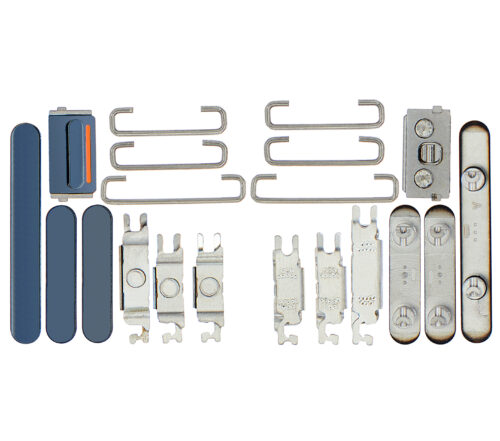 Boutons physiques (Marche/Arrêt / Volume / Interrupteur) pour iPhone 12 Pro / 12 Pro Max (Bleu Pacifique) – Image 2