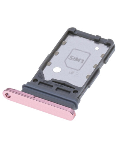 Tiroir double carte SIM pour Samsung Galaxy S21 (Rose fantôme) – Image 4