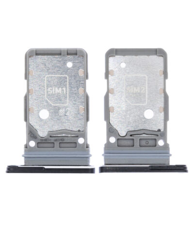 Tiroir double carte SIM pour Samsung Galaxy S21 (noir) – Image 2
