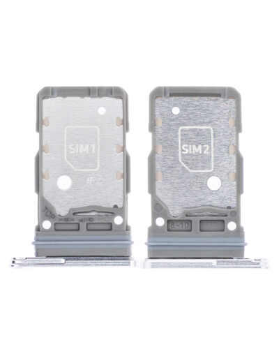 Tiroir double carte SIM pour Samsung Galaxy S21 Plus (Argent fantôme) – Image 2