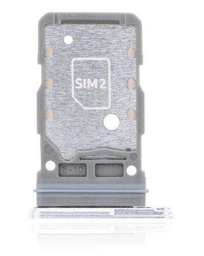Tiroir double carte SIM pour Samsung Galaxy S21 Plus (Argent fantôme) – Image 3