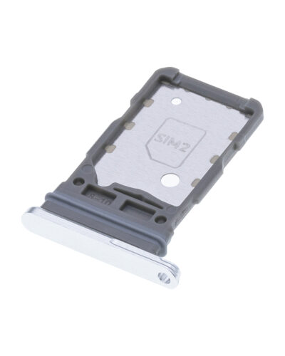 Tiroir double carte SIM pour Samsung Galaxy S21 Plus (Argent fantôme) – Image 4