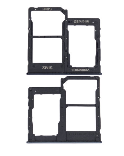 Tiroir double carte SIM pour Samsung Galaxy A40 (A405 / 2019) (Noir) – Image 3