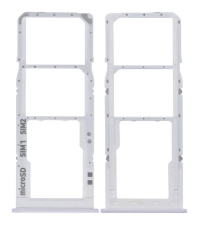 Dual Sim Card Tray For Samsung Galaxy A30S (A307 / 2019) (White) – Image 2
