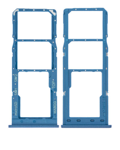 Tiroir double carte SIM pour Samsung Galaxy A12 (A125 / 2020) (Bleu) – Image 2