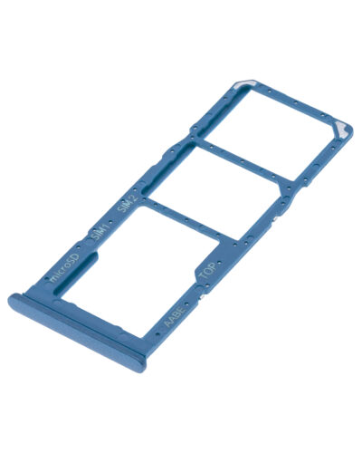 Tiroir double carte SIM pour Samsung Galaxy A02 (A022 / 2020) (Bleu) – Image 4