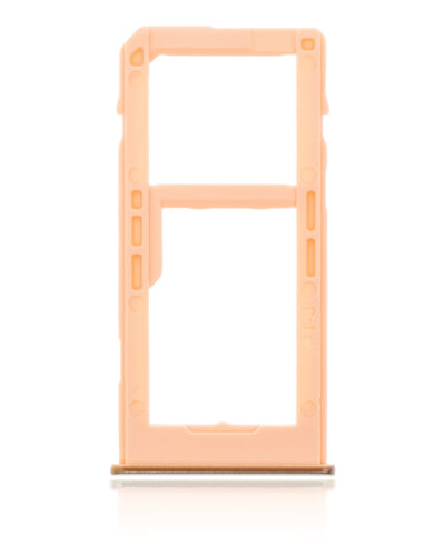 Tiroir double carte SIM pour Samsung Galaxy A60 (A606 / 2019) (Orange cocktail) – Image 3