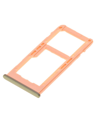 Tiroir double carte SIM pour Samsung Galaxy A60 (A606 / 2019) (Orange cocktail) – Image 4