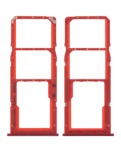 Dual Sim Card Tray For Samsung Galaxy A51 4G (A515 / 2019) (Red) – Image 2