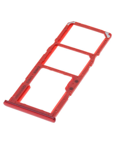 Dual Sim Card Tray For Samsung Galaxy A51 4G (A515 / 2019) (Red) – Image 4