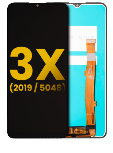 Écran LCD complet sans cadre pour Alcatel 3X (5048 / 2019) (reconditionné) (toutes couleurs)