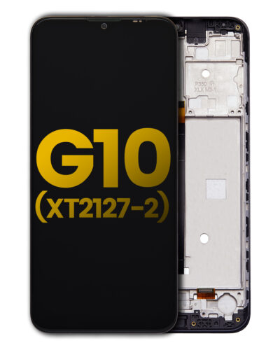 Écran LCD avec cadre pour Motorola Moto G10 (XT2127-2 / 2021) (Remis à neuf) (Toutes les couleurs) – Image 3