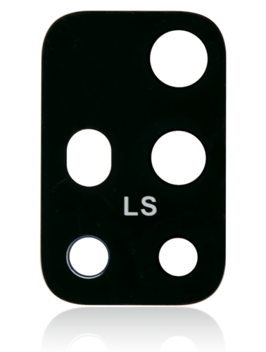 Lentille de caméra arrière (verre uniquement) avec adhésif pour Motorola Moto G30 (XT2129 / 2021) (Noir fantôme) – Image 3