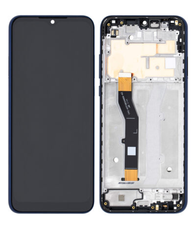 Écran LCD complet avec cadre pour Motorola Moto G Play (XT2093 / 2021) (reconditionné) (Misty Blue) – Image 2