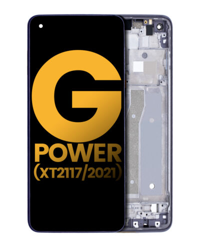 Écran LCD avec cadre pour Motorola Moto G Power (XT2117 / 2021) (Remis à neuf) (Gris flash) – Image 3