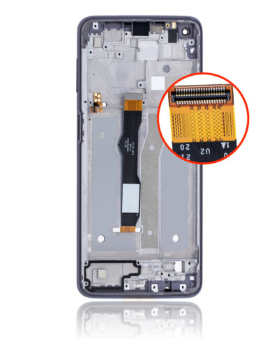 Écran LCD avec cadre pour Motorola Moto G Power (XT2117 / 2021) (Remis à neuf) (Gris flash) – Image 4