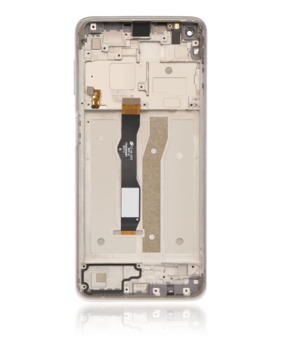 Écran LCD avec cadre pour Motorola Moto G Power (XT2117 / 2021) (Remis à neuf) (Argent polaire) – Image 4