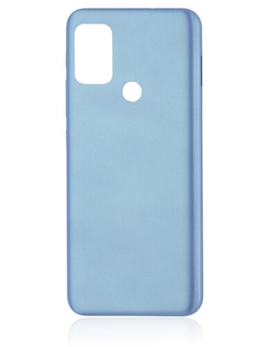 Coque arrière en verre pour Motorola Moto G20 (XT2128 / 2021) (Bleu Brise) – Image 3