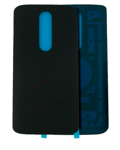 Back cover Glass For Motorola Droid Turbo 2 (XT1585 / XT1580 / XT1581 / 2015) (Used OEM Pull: Grade A) (Black)
