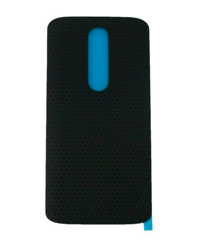Coque arrière en verre pour Motorola Droid Turbo 2 (XT1585 / XT1580 / XT1581 / 2015) (Pièce d'origine d'occasion : Grade A) (Noir) – Image 3