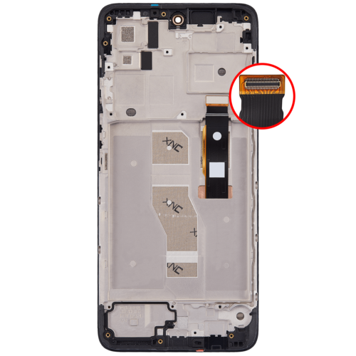 OLED Assembly With Frame For Motorola Moto G52 (XT2221 / 2022) (Refurbished) (All Colors) – Image 4