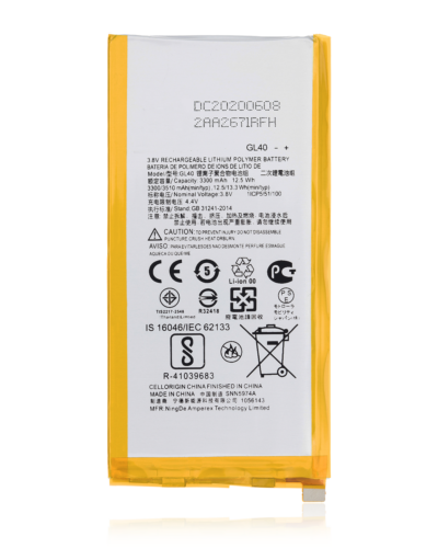 Replacement Battery For Motorola Moto Z Play Droid (XT1635 / 2016) (GL40)