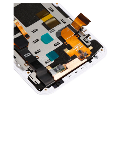 LCD Assembly With Frame For Motorola Moto X2 (XT1096 / 2014) (Refurbished) (White) – Image 8
