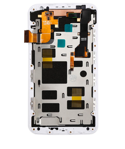 LCD Assembly With Frame For Motorola Moto X2 (XT1096 / 2014) (Refurbished) (White) – Image 6