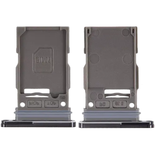 Tiroir pour carte SIM unique pour Samsung Galaxy Z Fold 4 (F936) (Noir fantôme) – Image 2