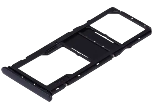 Tiroir pour carte SIM unique pour Samsung Galaxy A04 (A045 / 2022) (Noir) – Image 5