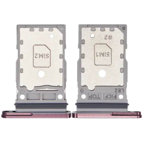Tiroir double carte SIM pour Samsung Galaxy Z Fold 4 (F936) (Bordeaux) – Image 2