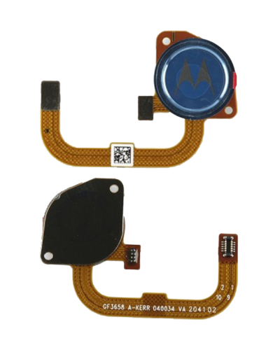 Lecteur d'empreintes digitales avec câble flexible pour Motorola Moto G Play (XT2093 / 2021) (Pièce d'origine constructeur) (Bleu brumeux) – Image 4